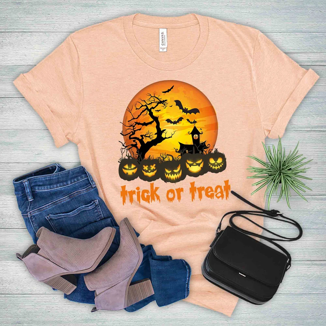 Happy Halloween Trick Or Treat Unisex T-Shirt