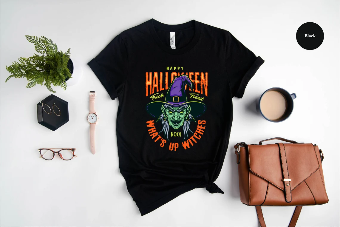 Happy Halloween What Up Witches T-Shirt