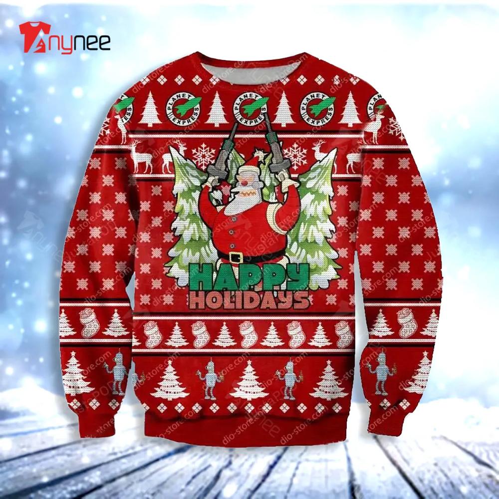 Happy Holidays Ugly Christmas Sweater- Best Christmas Gifts 2023