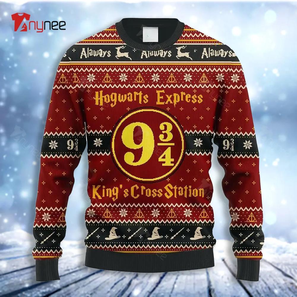 Harry Potter Hogwart 934 Christmas Ugly Christmas Sweater- Best Christmas Gifts 2023