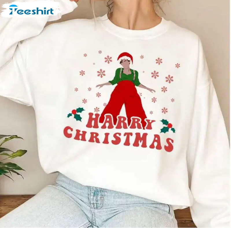 Harry’s Christmas Shirt – Merry Christmas Sweatshirt Crewneck