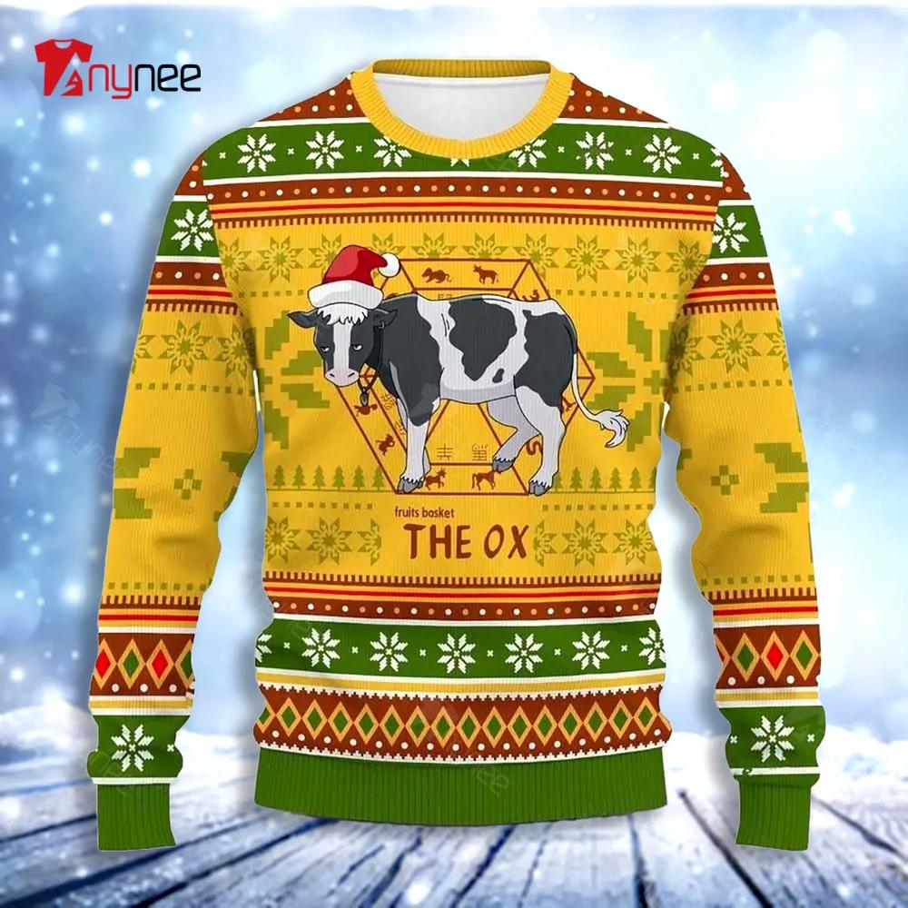 Haru The Ox Ugly Christmas Sweater- Best Christmas Gifts 2023