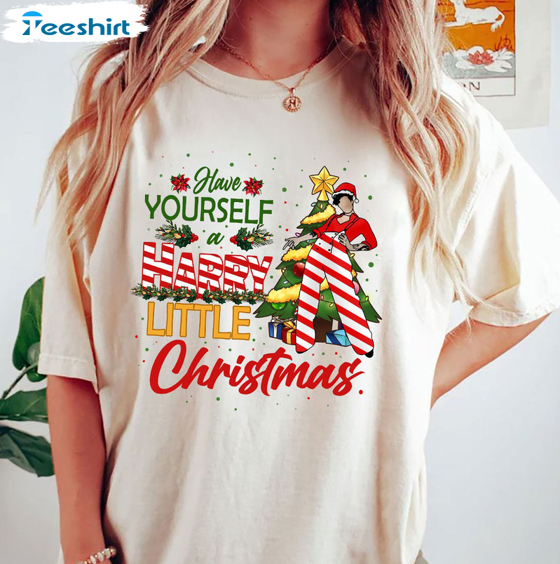 Have Yourself A Harry Little Christmas Colorful Tee Tops Sweater