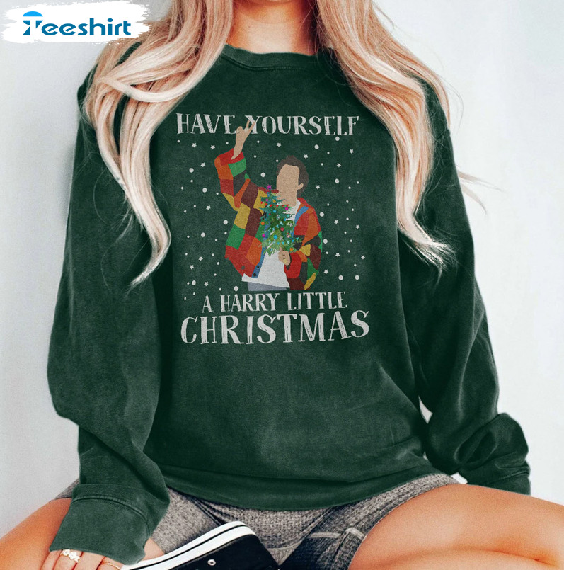 Have Yourself A Harry Little Christmas Shirt, Christmas Harry Sweatshirt Tee Tops