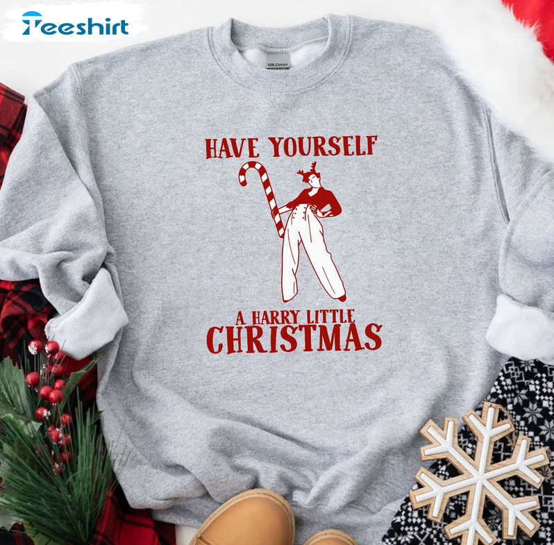 Have Yourself A Harry Little Christmas Shirt, Christmas Jumper Sweatshirt