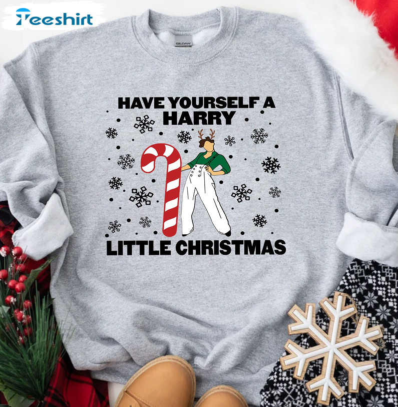 Have Yourself A Harry Little Christmas Trending Crewneck, Sweatshirt