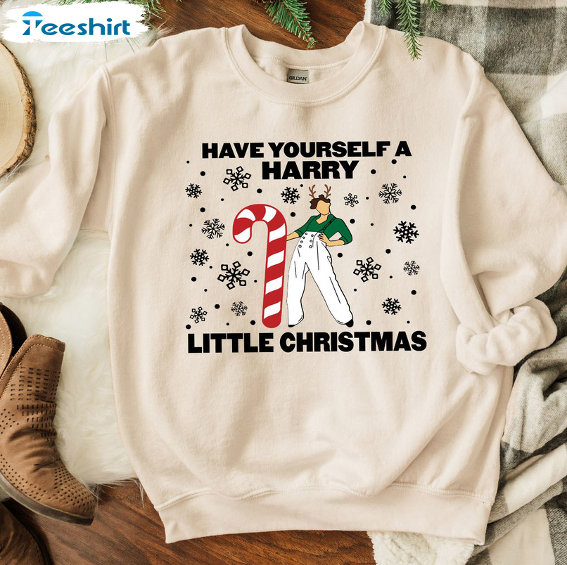 Have Yourself A Harry Little Christmas Trending Crewneck, Sweatshirt