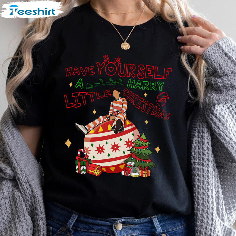 Have Yourself A Harry Little Christmas Vintage Short Sleeve, Crewneck