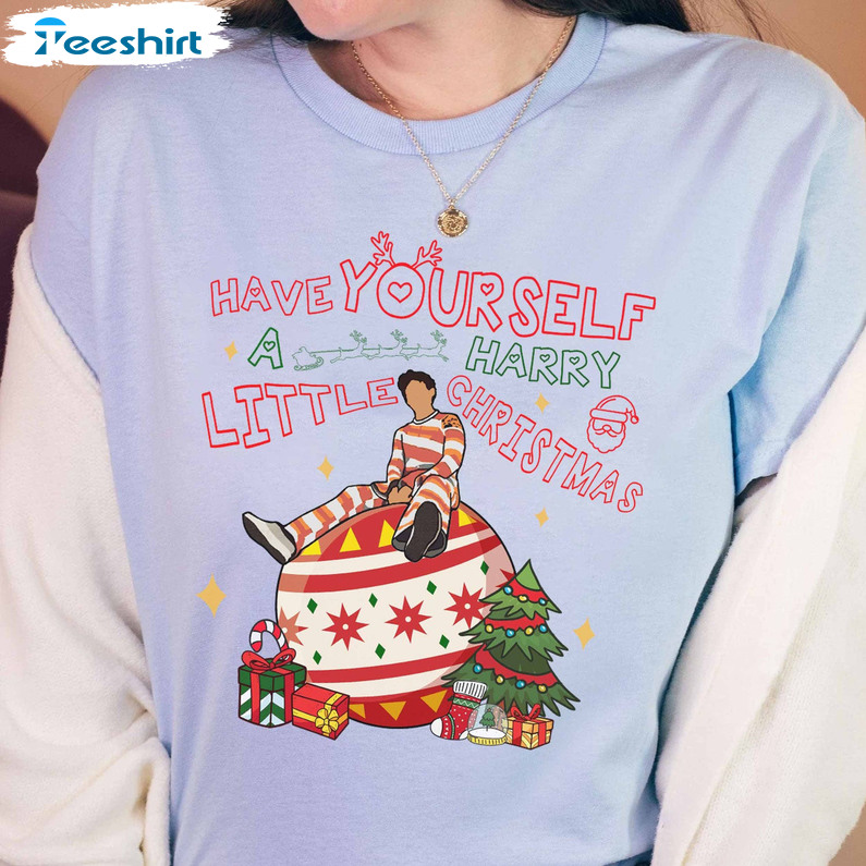 Have Yourself A Harry Little Christmas Vintage Short Sleeve, Crewneck