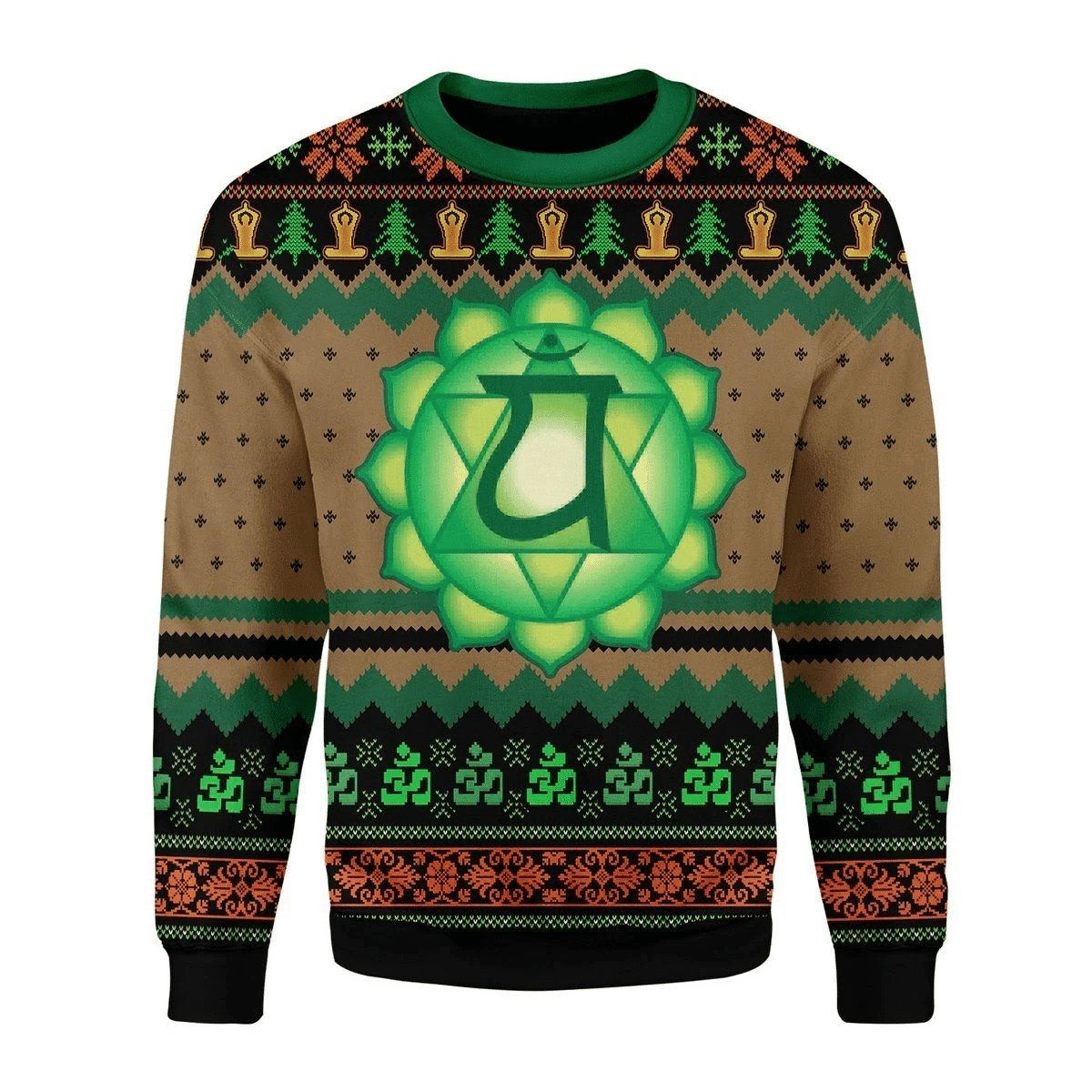 Heart Chakra Ugly Christmas Sweater | For Men & Women | Adult | US3500- Best Christmas Gifts 2023