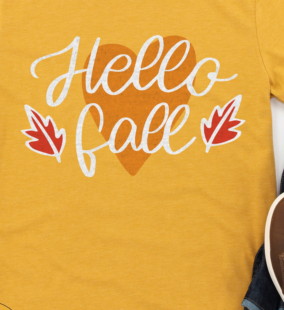 Hello Fall Cozy Halloween Shirt