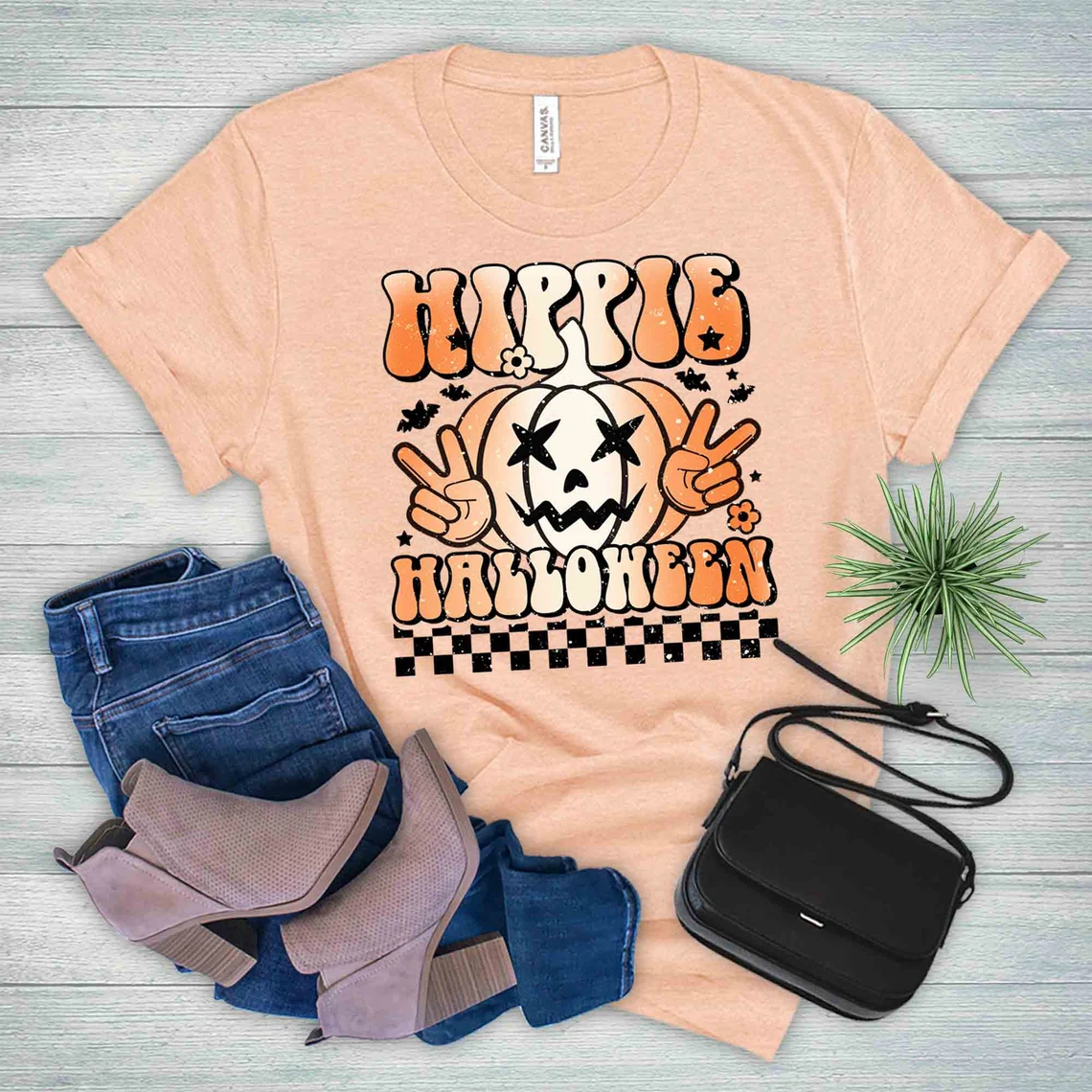 Hippie Halloween Unisex T-Shirt