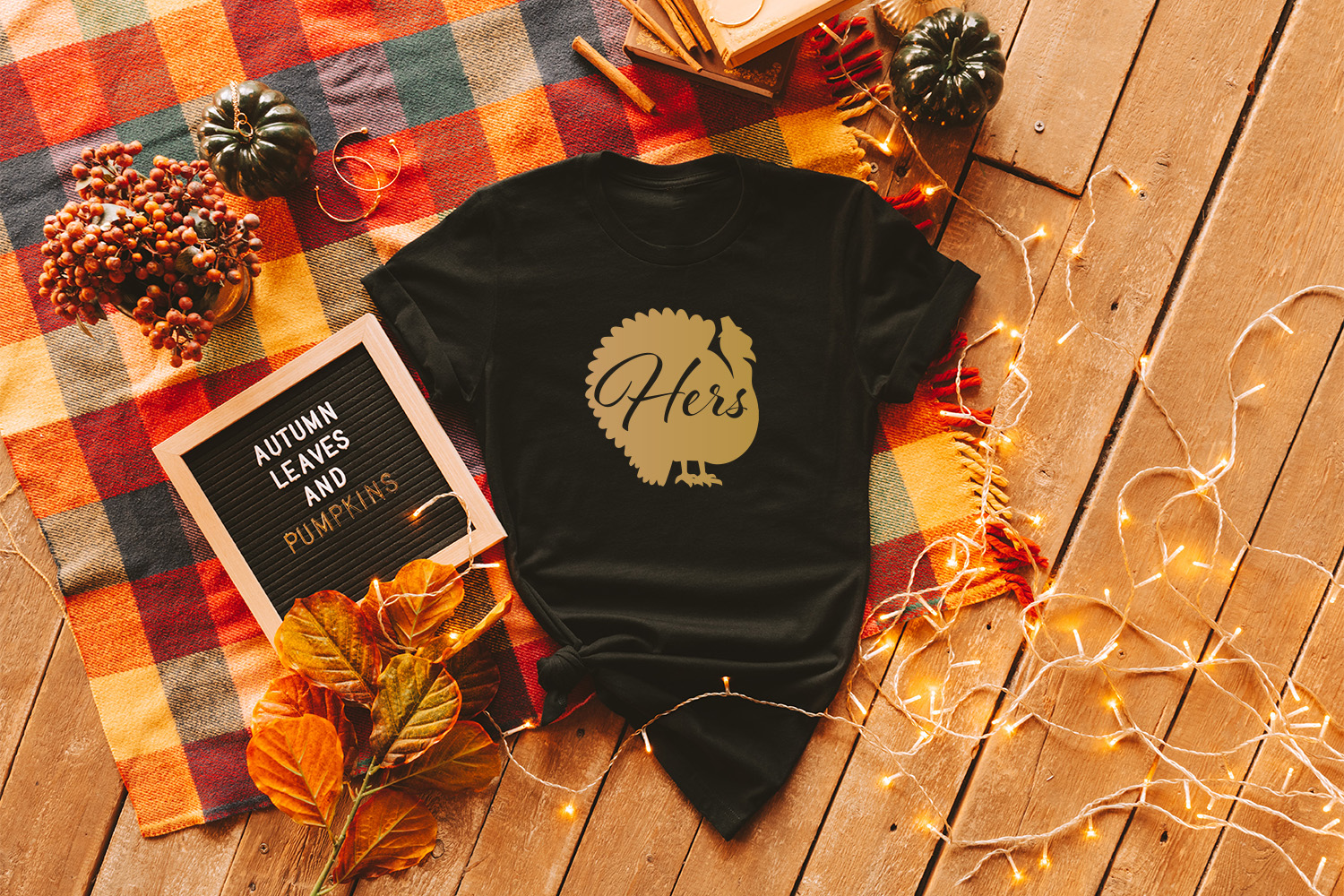 His & Her Couple Thanksgiving Shirts For Turkey Day