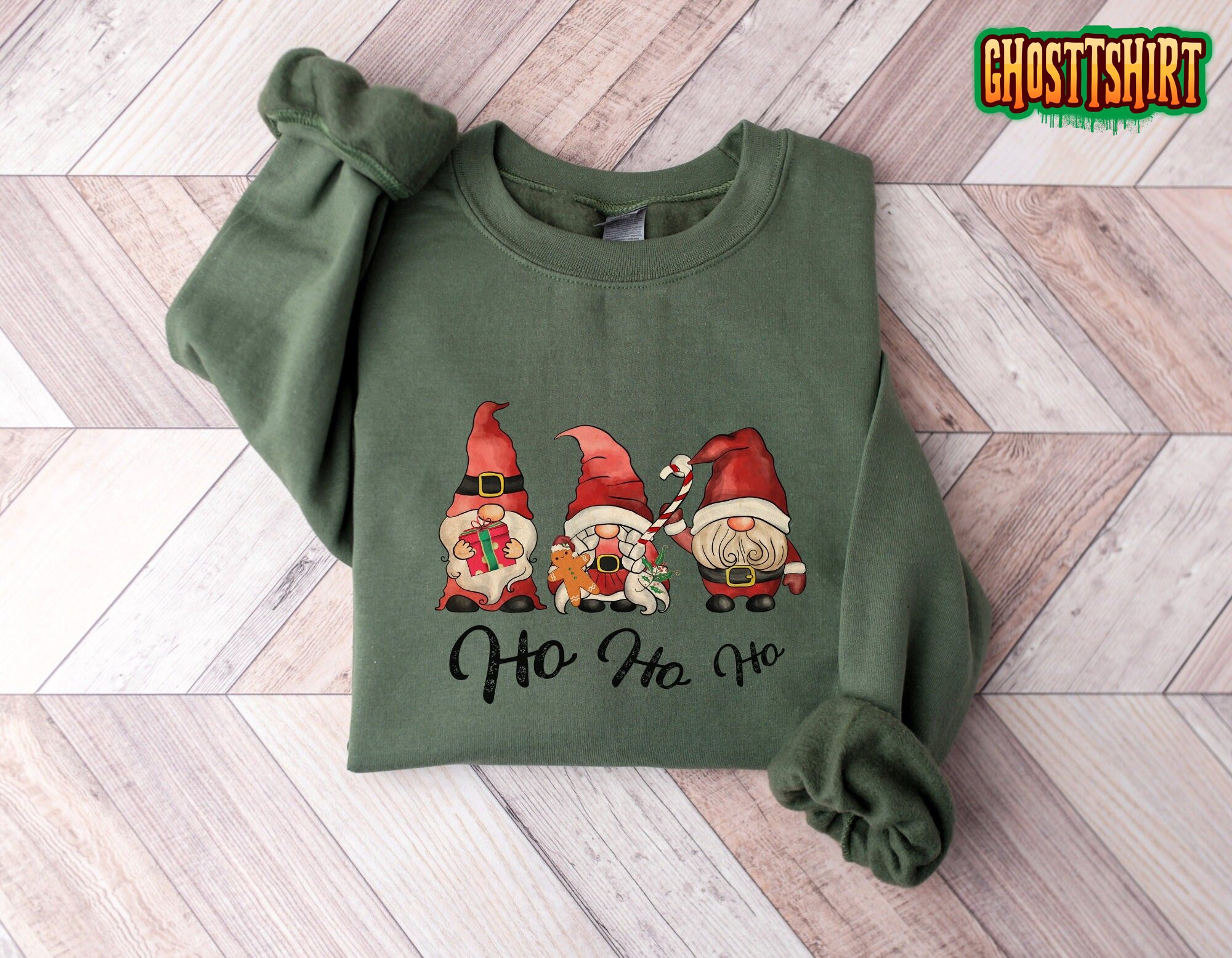 Ho Ho Ho Gnomes Sweatshirt