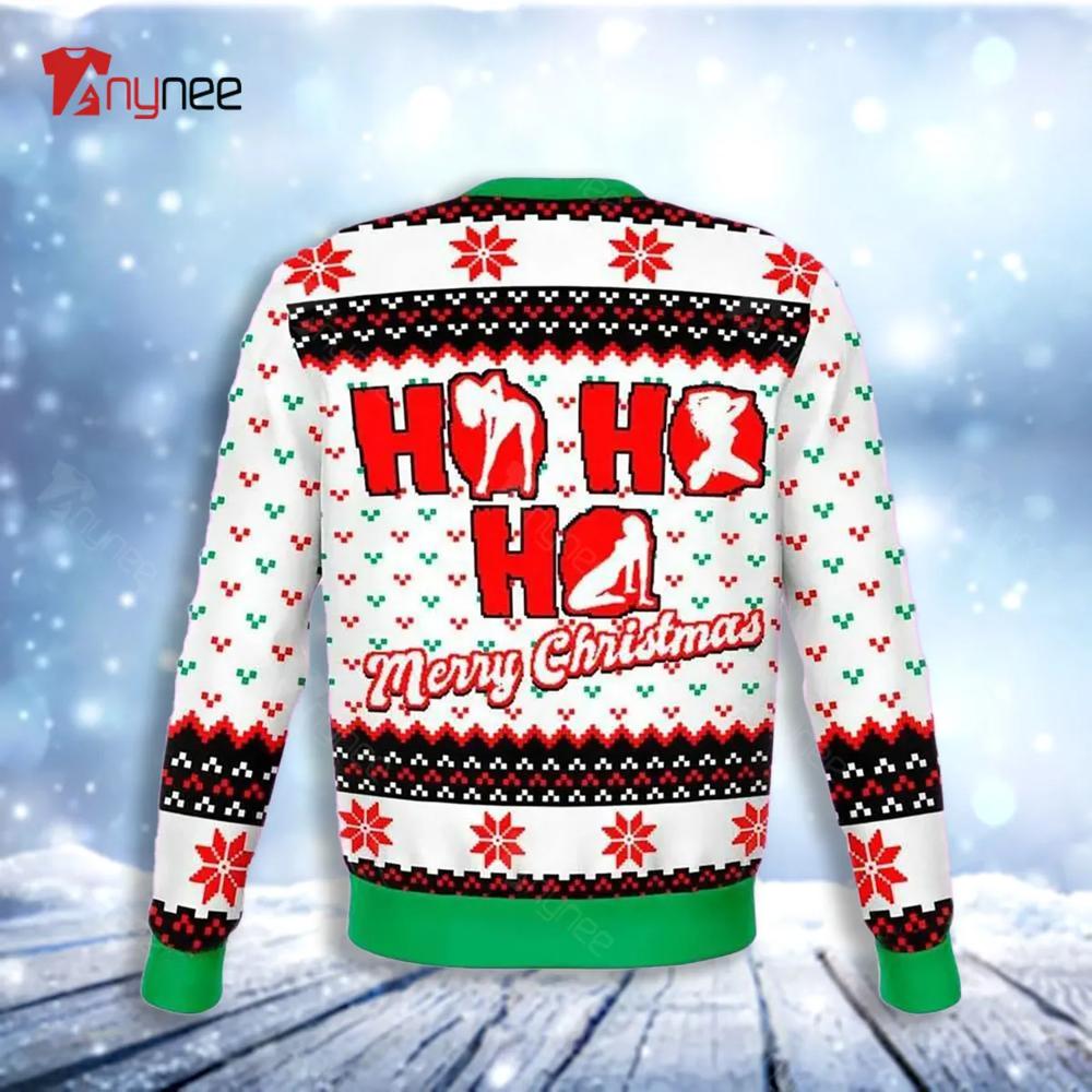 Hoe Hoe Hoe Funny Ugly Christmas Sweater- Best Christmas Gifts 2023