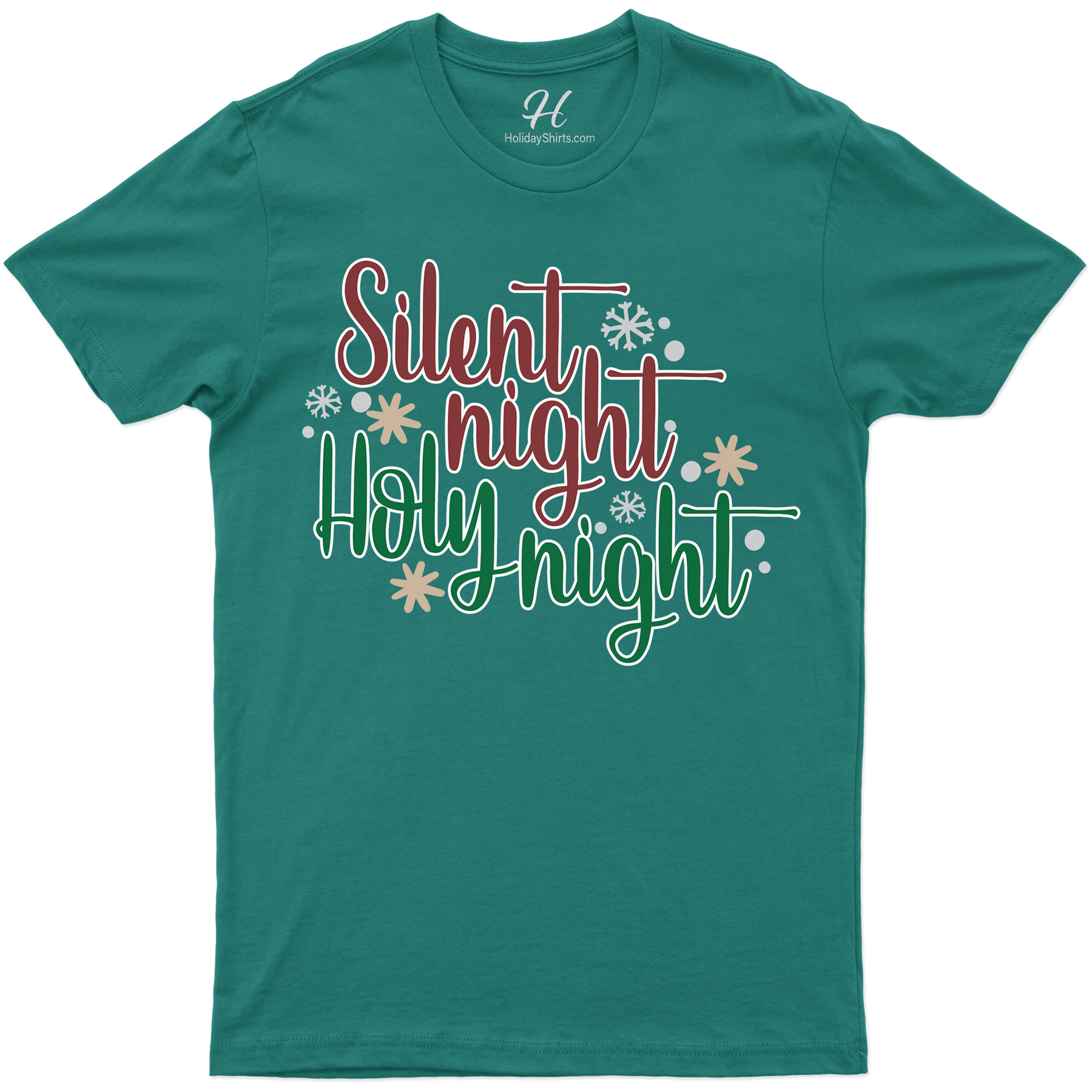 HolidayShirts Silent Night Christmas Shirt