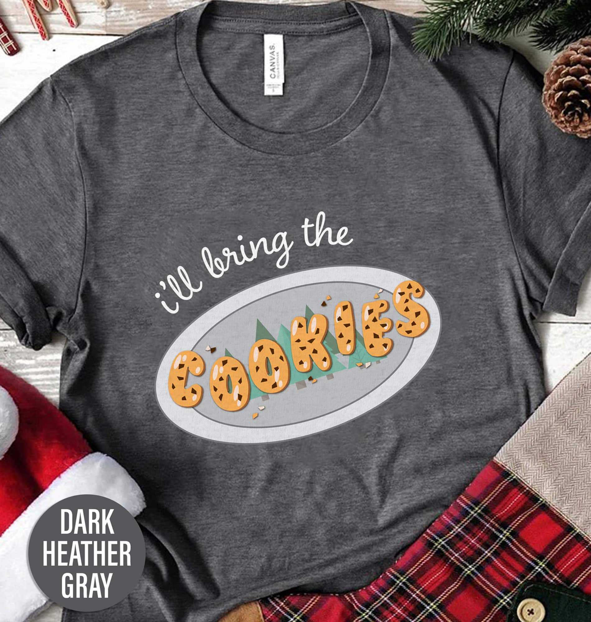 HolidayShirts.com’s ‘I’ll Bring Cookies’ Xmas Shirt