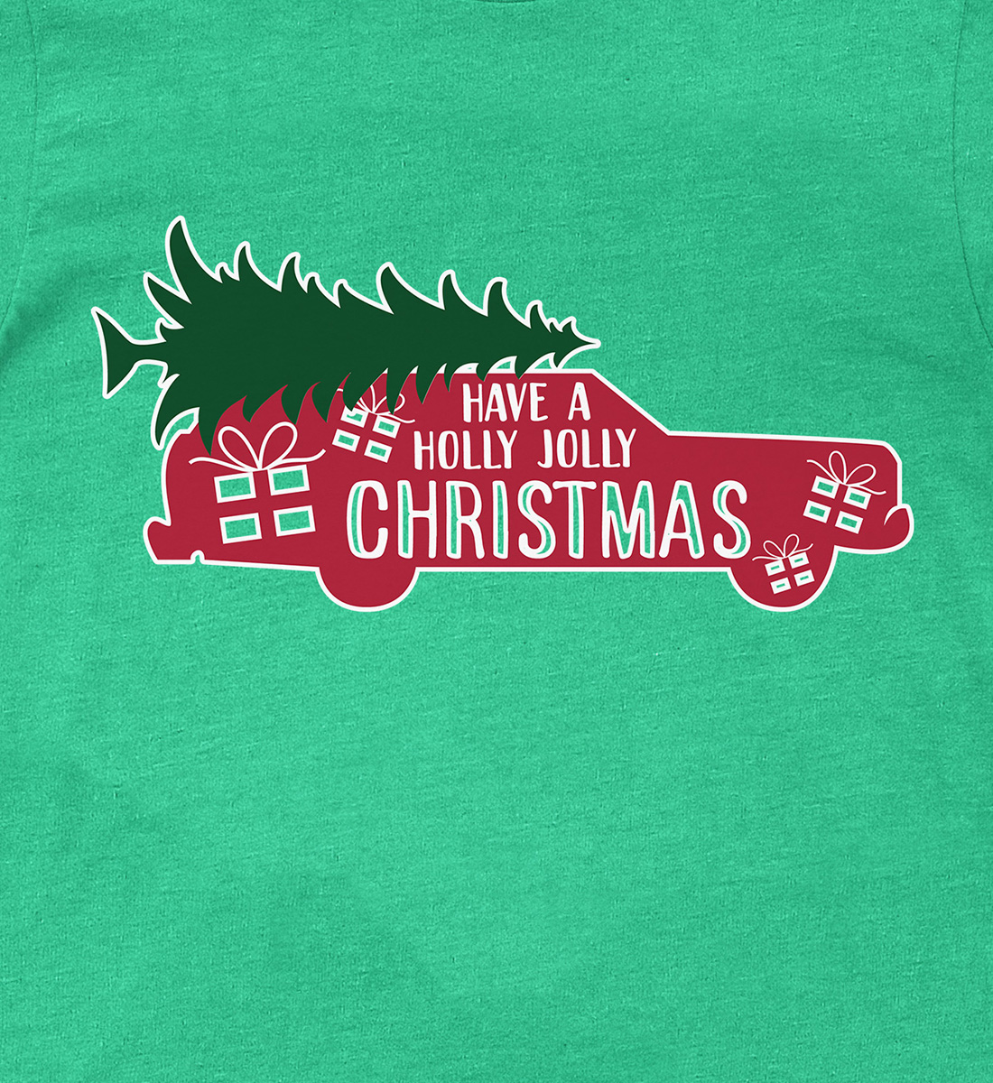 Holly Jolly Christmas Festive Shirt