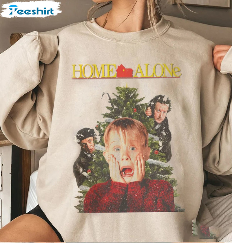 Home Alone Kevin Shirt – Kevin Mccallister Christmas Movie Unisex Hoodie Sweater