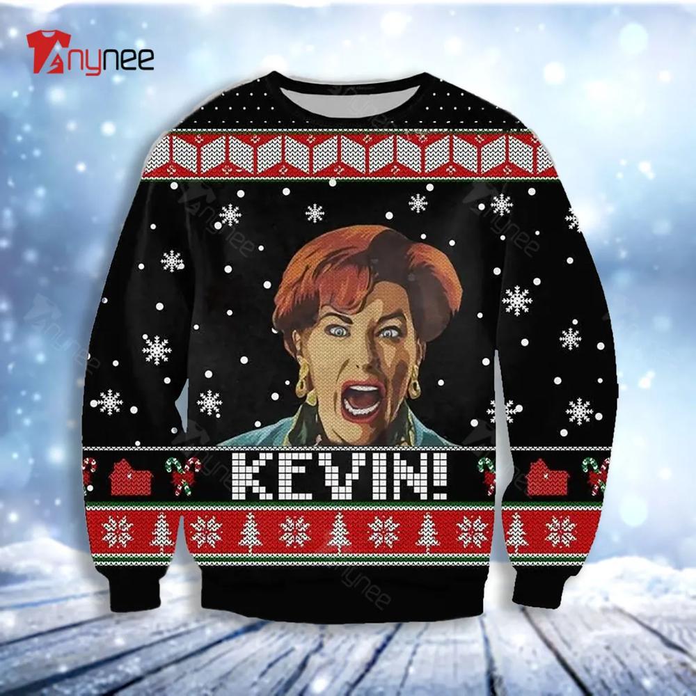 Home Alone Kevin Ugly Christmas Sweater- Best Christmas Gifts 2023