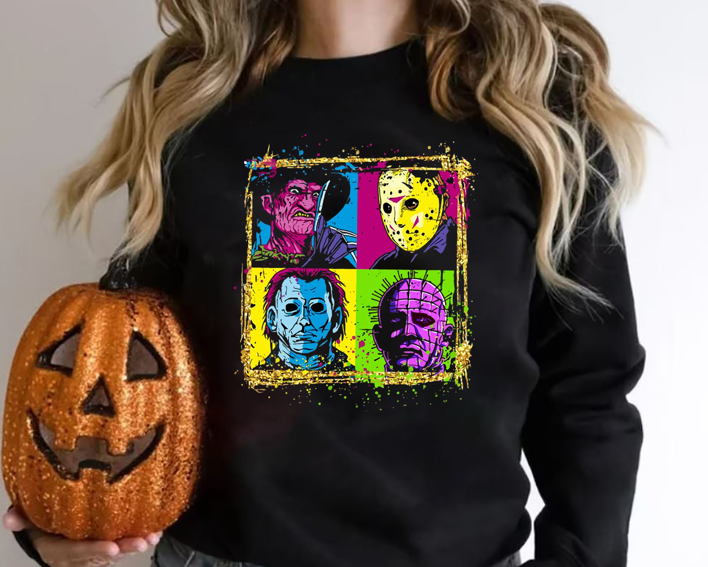 Horror Character Movie Michael Myer, Jason, Ghostface Sweatshirt