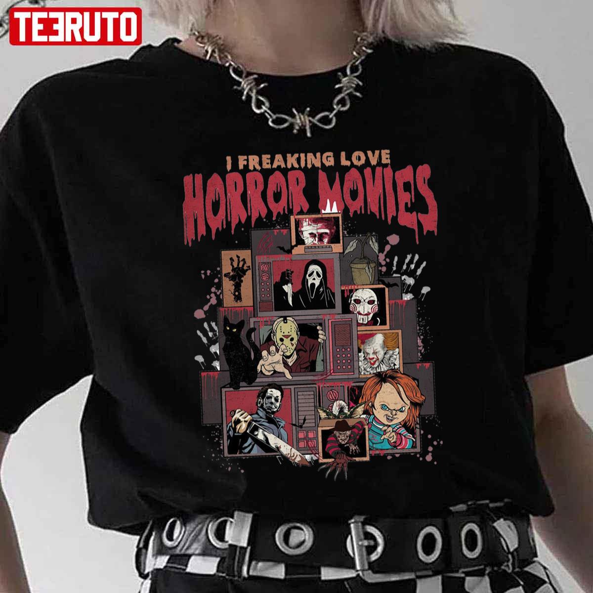 Horror Characters Horror Killer Halloween Unisex T-Shirt