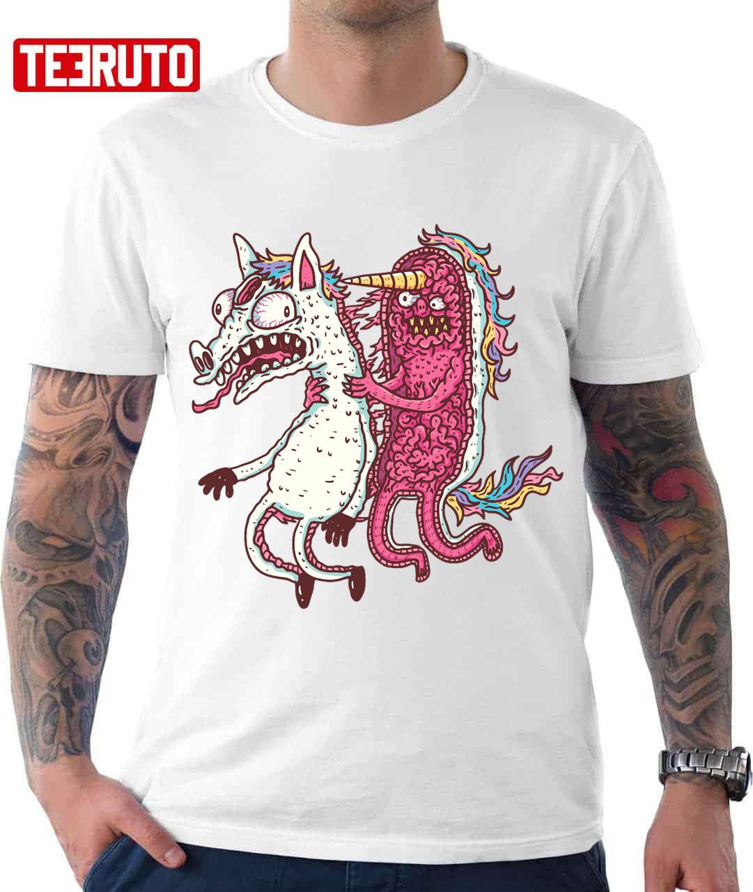 Horror Unicorn Halloween Unisex T-Shirt