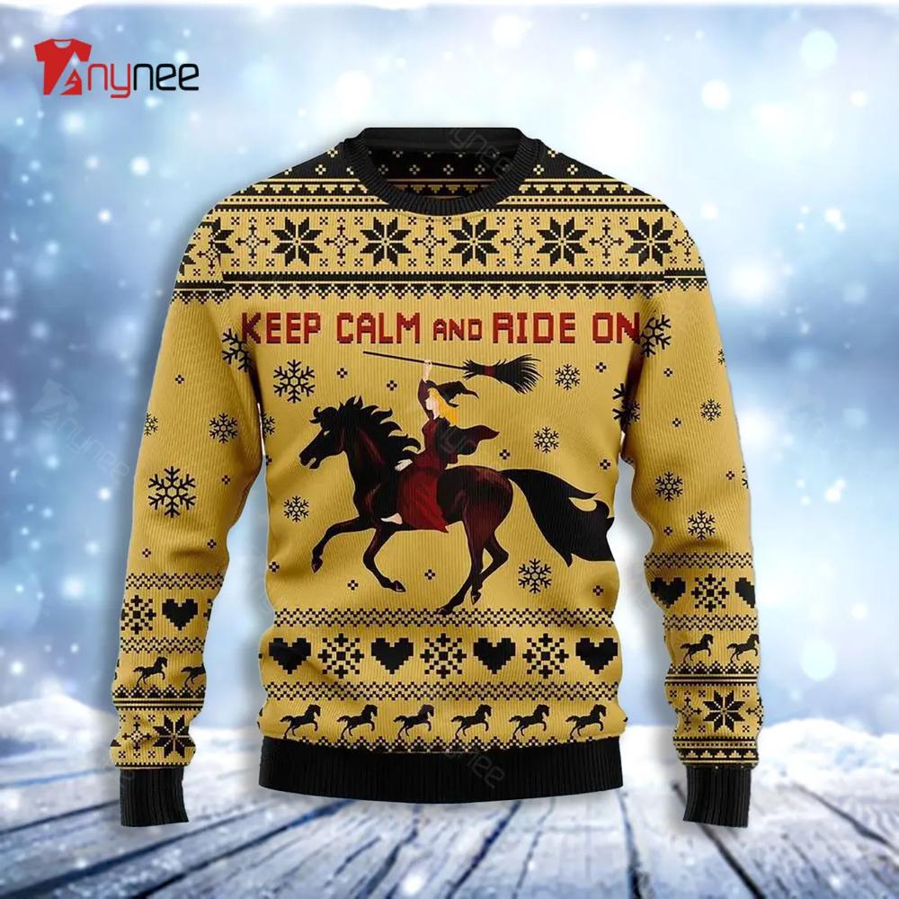 Horse Lover Ugly Christmas Sweater- Best Christmas Gifts 2023