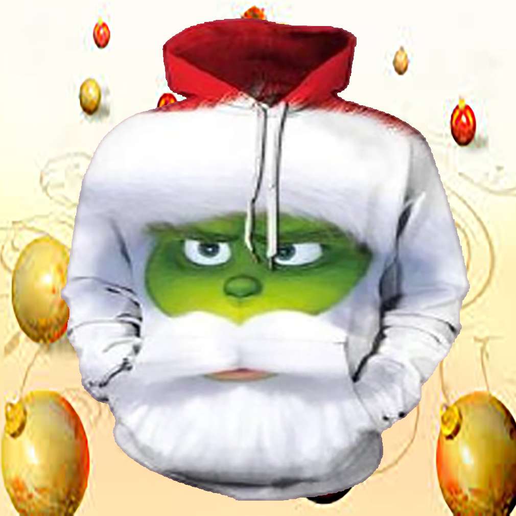 How the Grinch Stole Christmas 3D Merry Christmas Hoodie- Best Christmas Gifts 2023