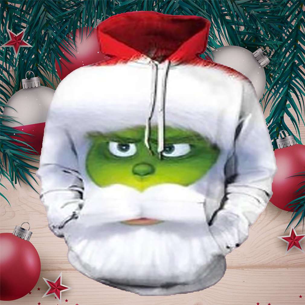 How the Grinch Stole Christmas 3D Merry Christmas Hoodie- Best Christmas Gifts 2023