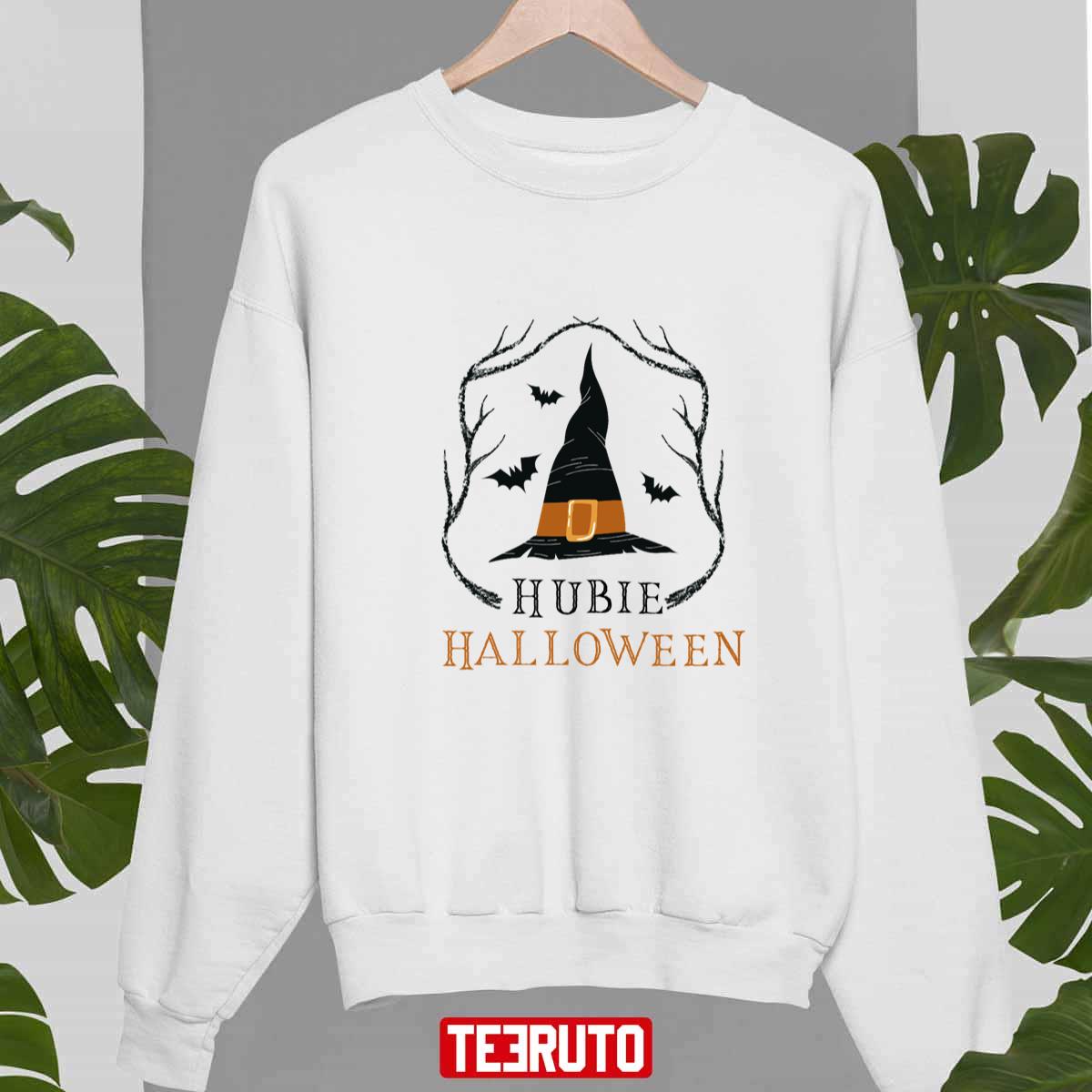 Hubie Halloween Graphic Ghost Halloween Unisex Sweatshirt