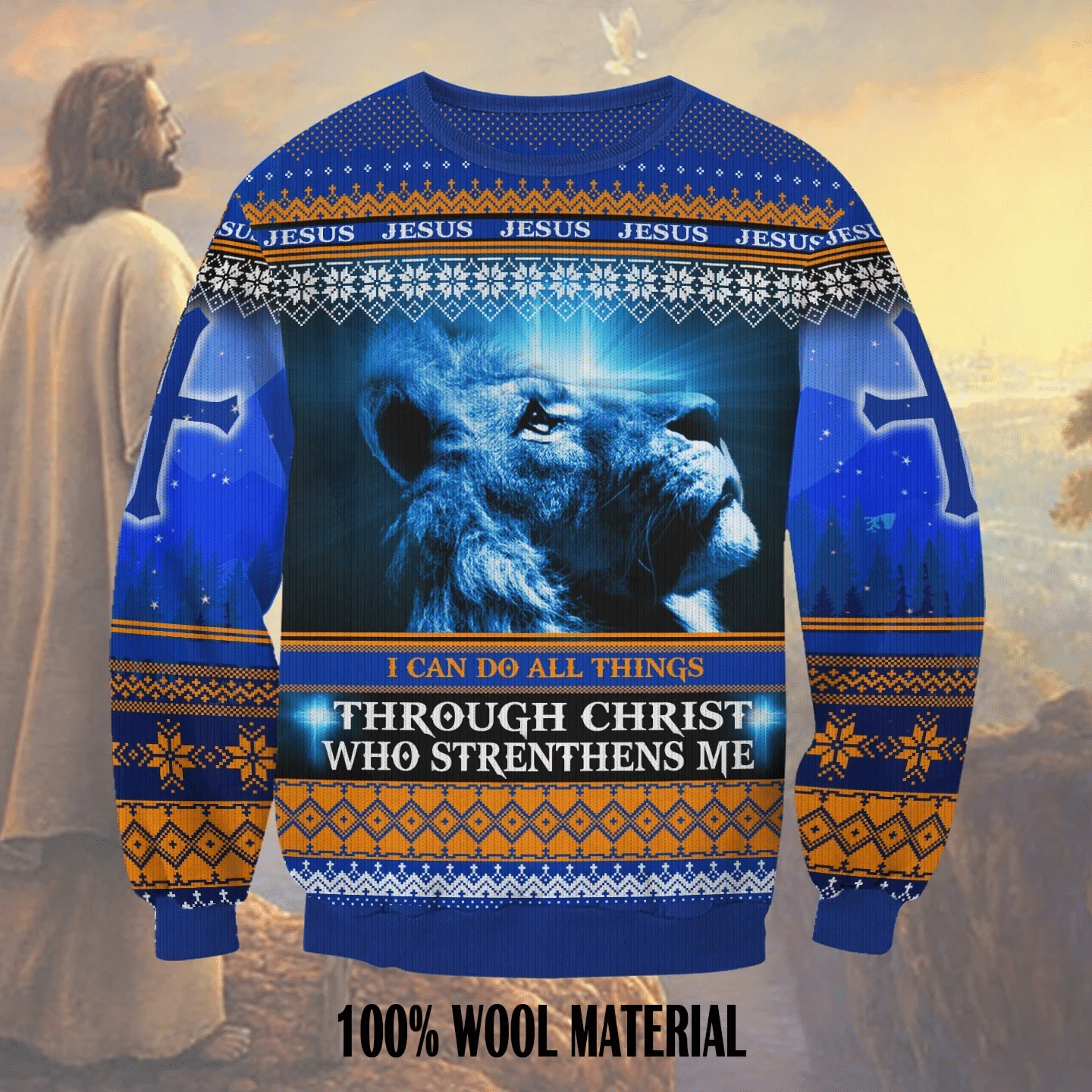 I Can Do All Things Through Christ Ugly Christmas Sweater | For Men & Women | Adult | US1324- Best Christmas Gifts 2023