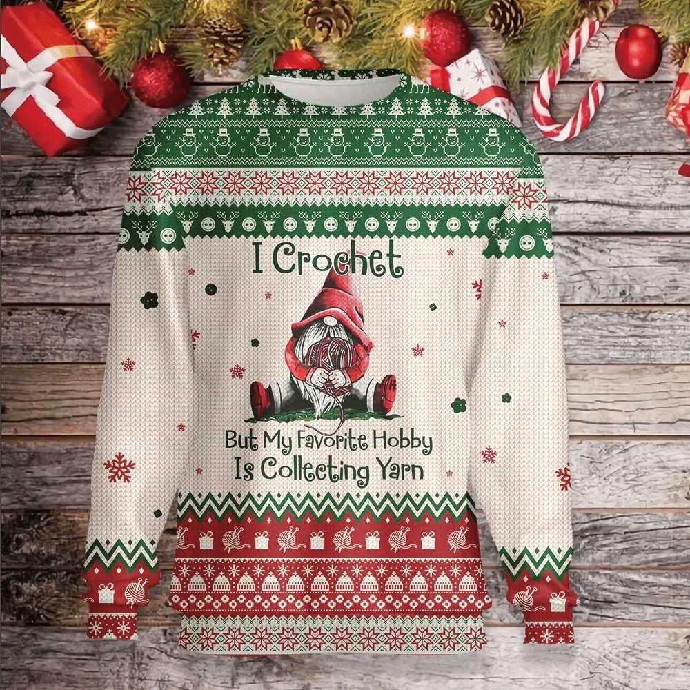 I Crochet Ugly Christmas Sweater | For Men & Women | Adult | US3159- Best Christmas Gifts 2023