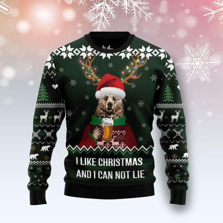 I Like Christmas And I Can Not Lie Ugly Christmas Sweater | For Men & Women | Adult | US1512- Best Christmas Gifts 2023