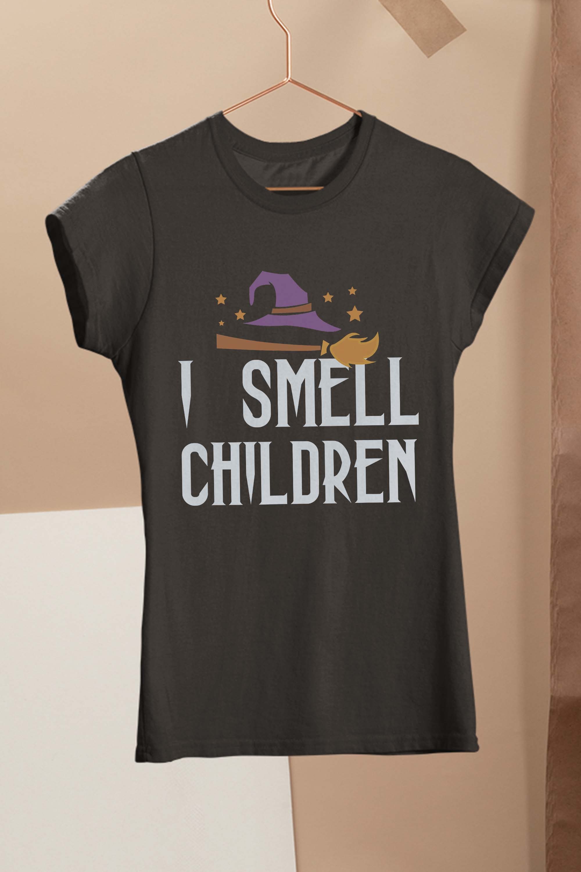 I Smell Children Funny Halloween Teacher Gift T-Shirt