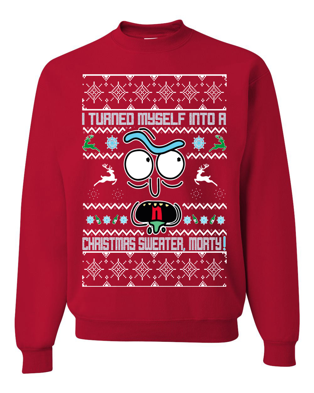 i turned myself into a christmas sweater morty Christmas- Best Christmas Gifts 2023