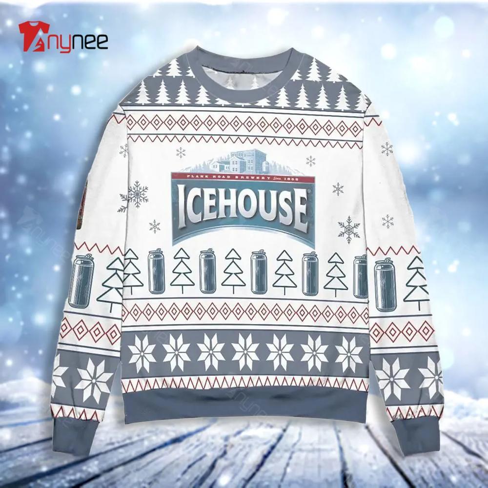 Ice House Logo Christmas Ugly Christmas Sweater- Best Christmas Gifts 2023