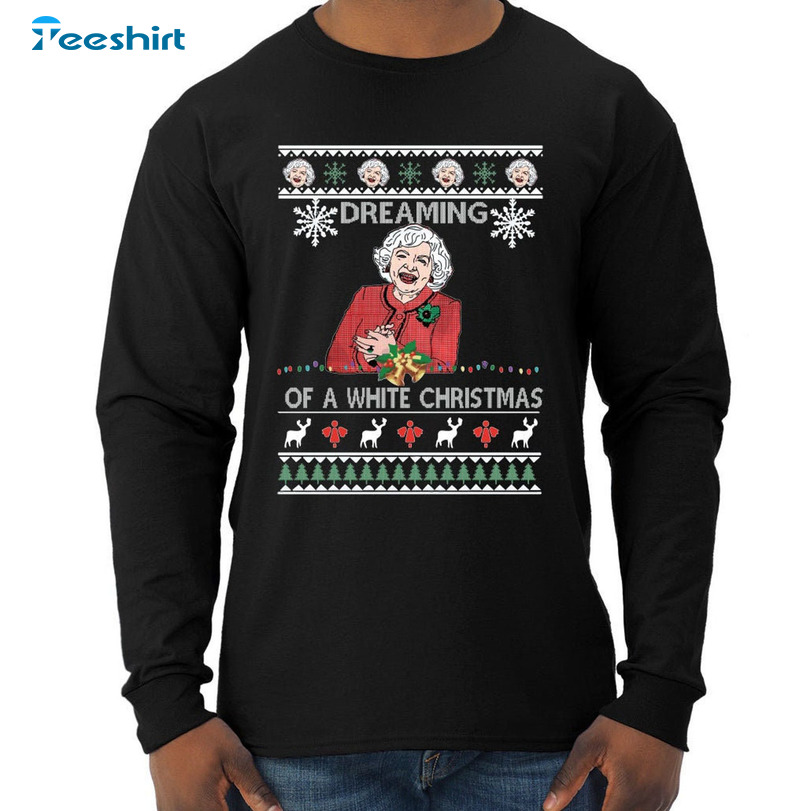 I’m Dreaming Of A White Christmas Shirt, Christmas Movie Unisex Hoodie Crewneck