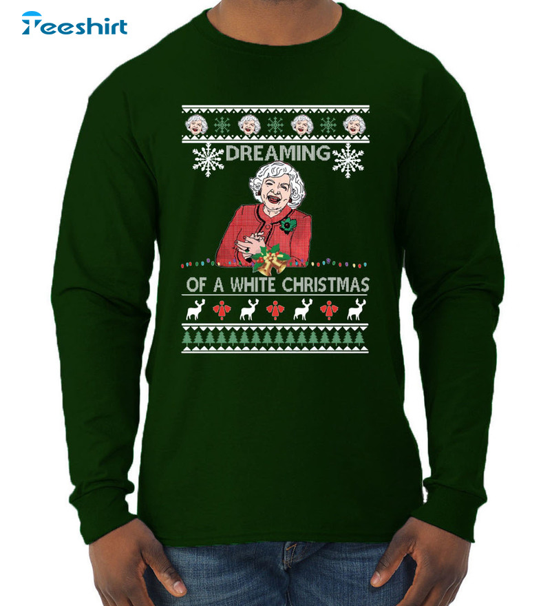 I’m Dreaming Of A White Christmas Shirt, Christmas Movie Unisex Hoodie Crewneck