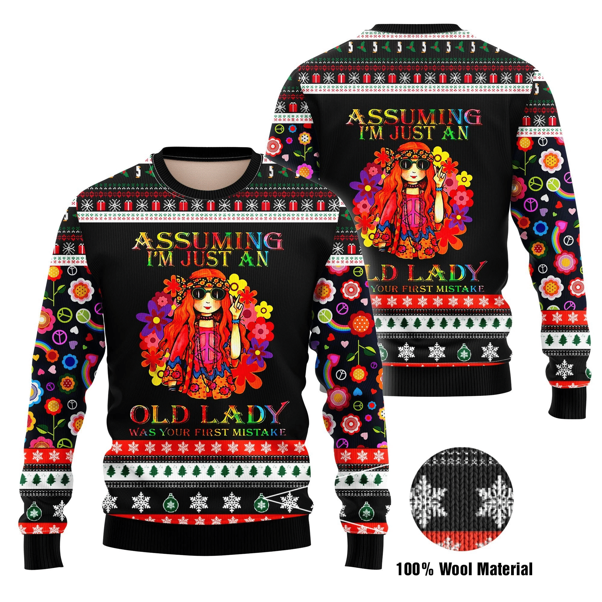 I’m Just An Old Man Ugly Christmas Sweater | For Men & Women | Adult | US1710- Best Christmas Gifts 2023