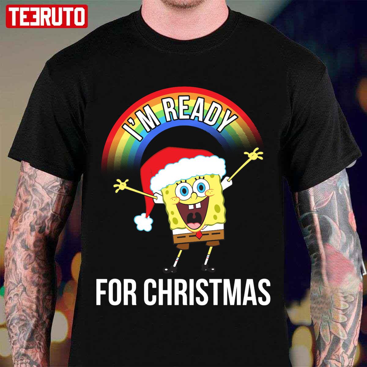 I’m Ready For Christmas Halloween Spongebob Unisex T-Shirt