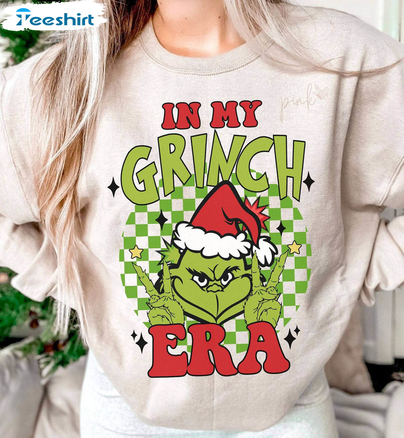 In My Grich Era Shirt, Christmas Grich Unisex Hoodie Long Sleeve