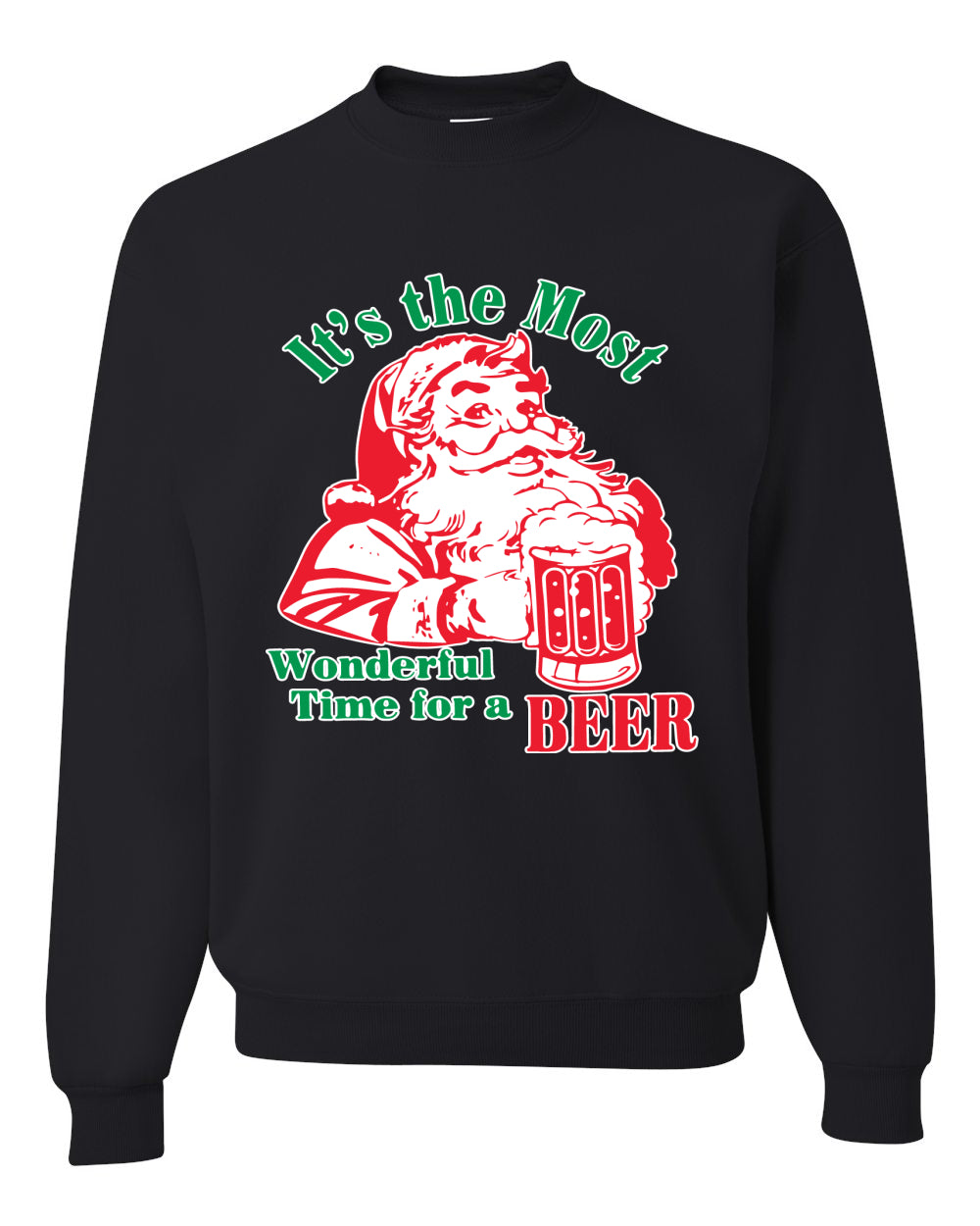 It is The Most Wonderful Time for a Beer Ugly Christmas Sweater- Best Christmas Gifts 2023