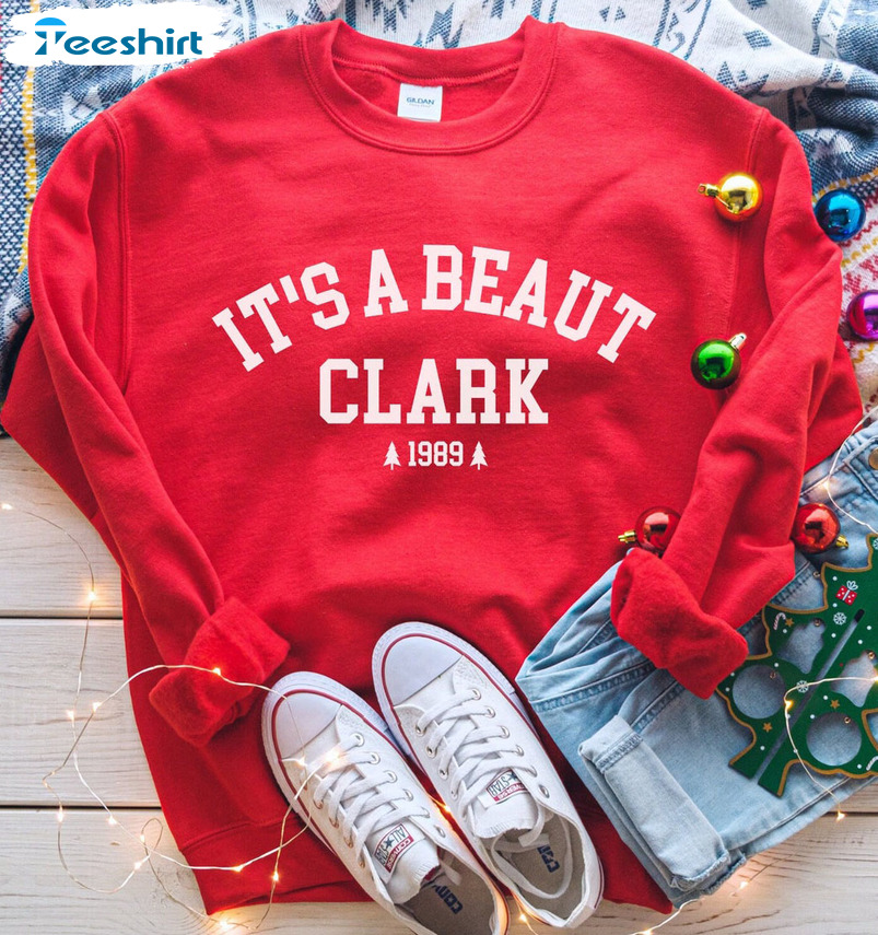 It’s A Beaut Clark Shirt – Christmas Crewneck Long Sleeve