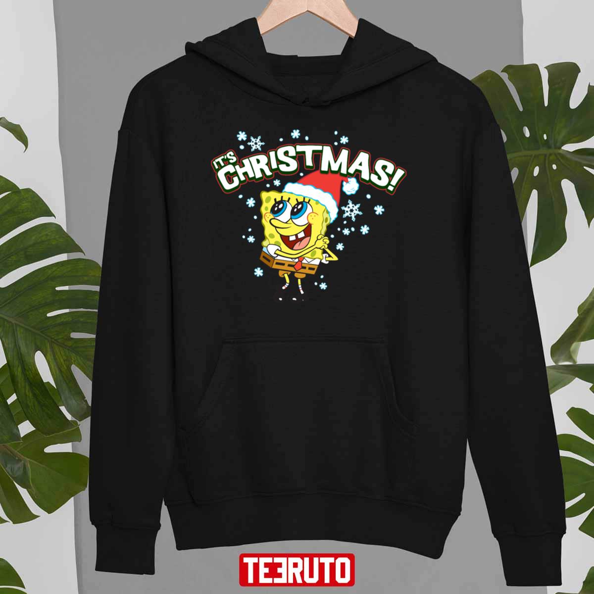 It’s Christmas Snowflakes Halloween Spongebob Unisex T-Shirt