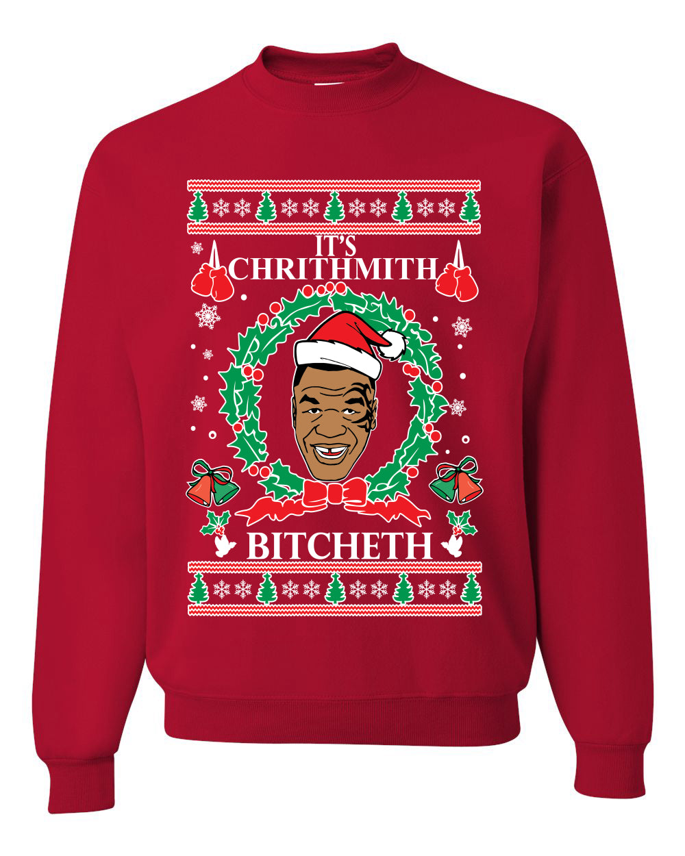 It’s Chrithmith Bitcheth Tyson Lisp Merry Ugly Christmas Sweater- Best Christmas Gifts 2023