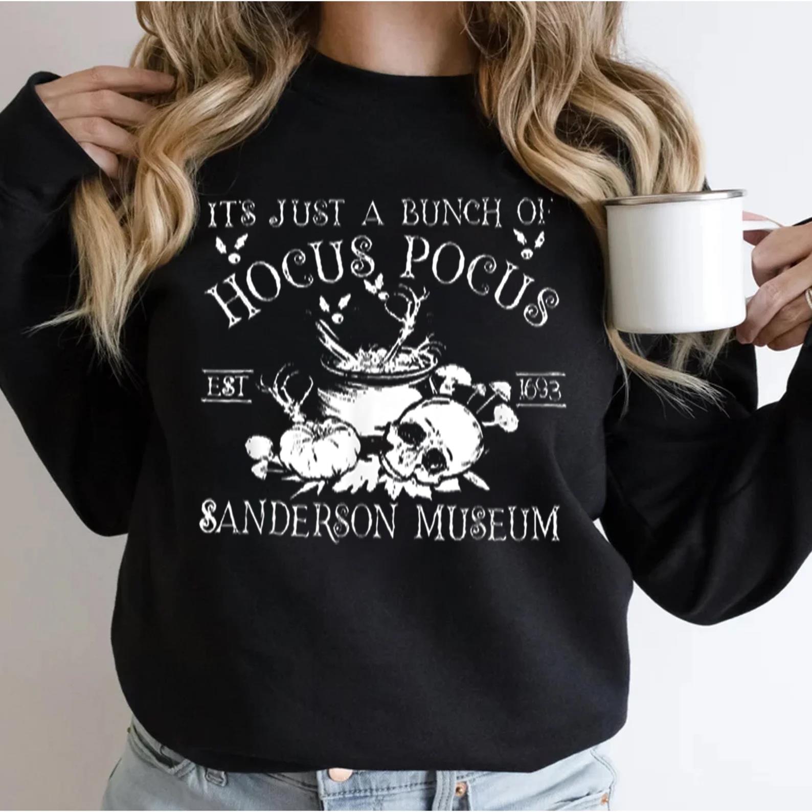 It's Just A Bunch Of Hocus Pocus Halloween Tee T-Shirt It's Just A Bunch Of Hocus Pocus Halloween Tee T-Shirt