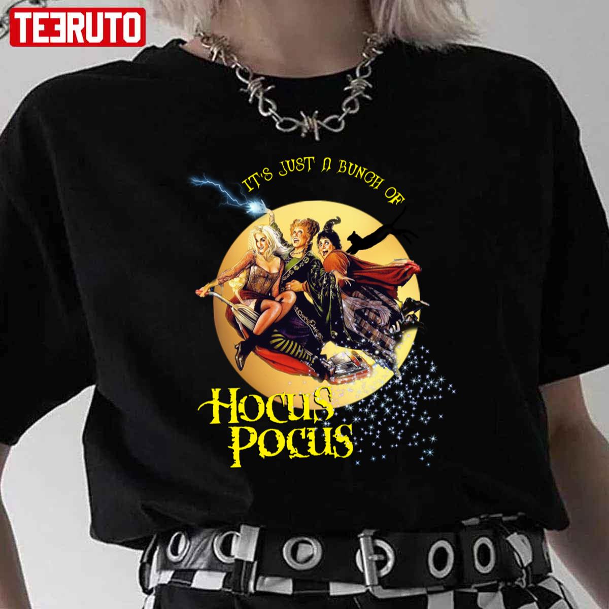 It’s Just A Bunch Of Hocus Pocus Iconic Halloween Unisex T-Shirt