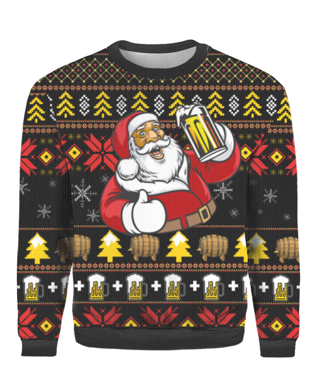 It’s The Most Wonderful Time For A Beer With Santa Claus Ugly Sweater – Best Christmas Gifts 2023