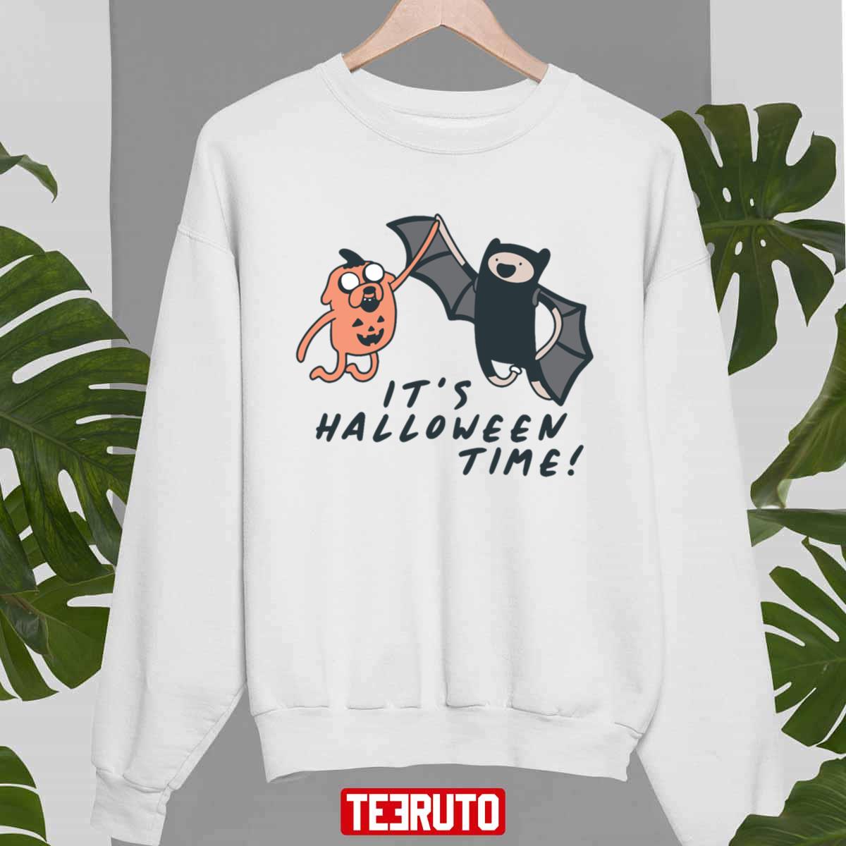 It’s Time Adventure Time Graphic Halloween Unisex Sweatshirt